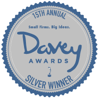 2019 Davey Awards Silver Winner in Websites for Professional Services